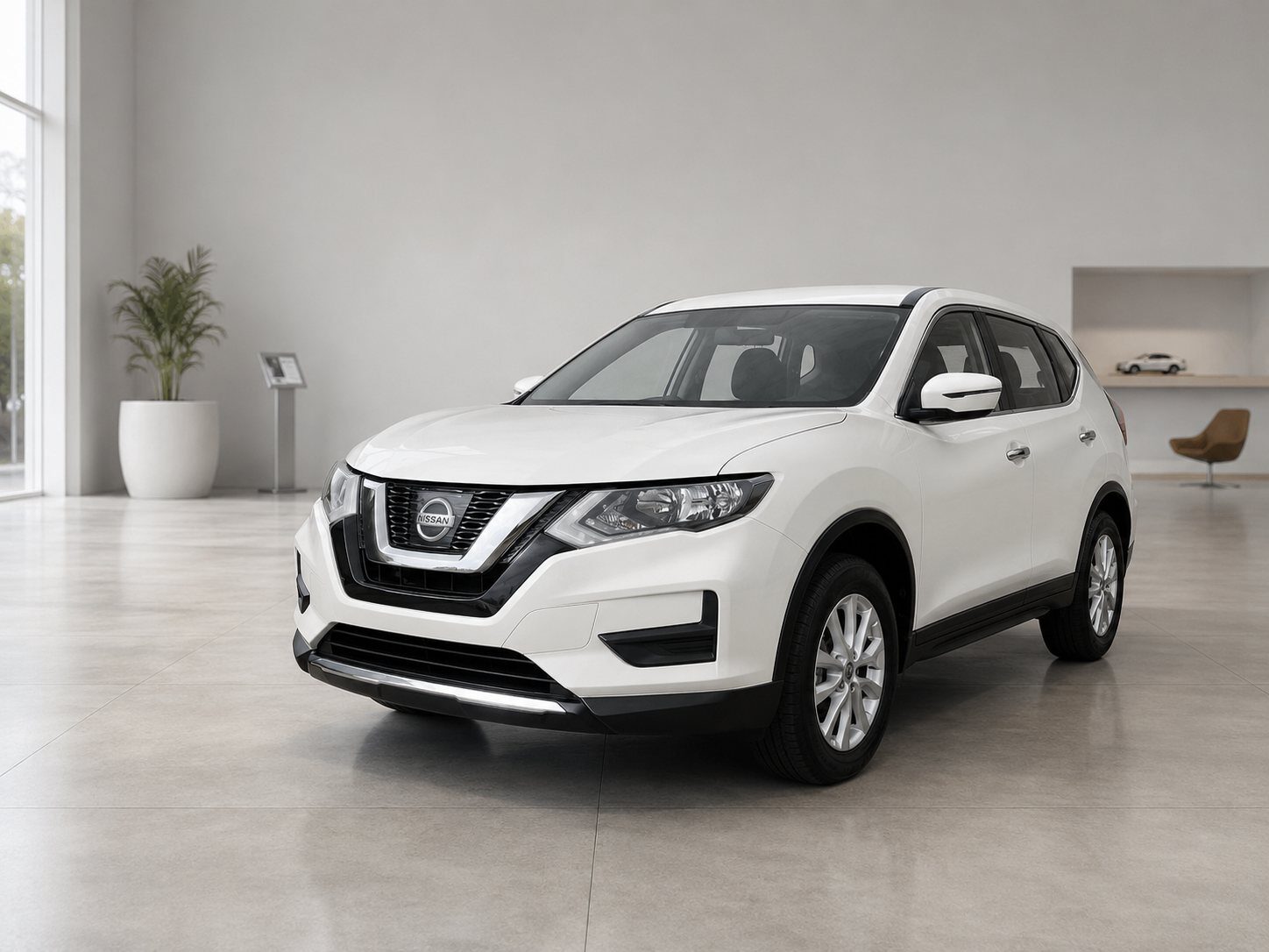 2018 X-Trail ST SUV Petrol Automatic white for sale at OZ Auto Group image 1
