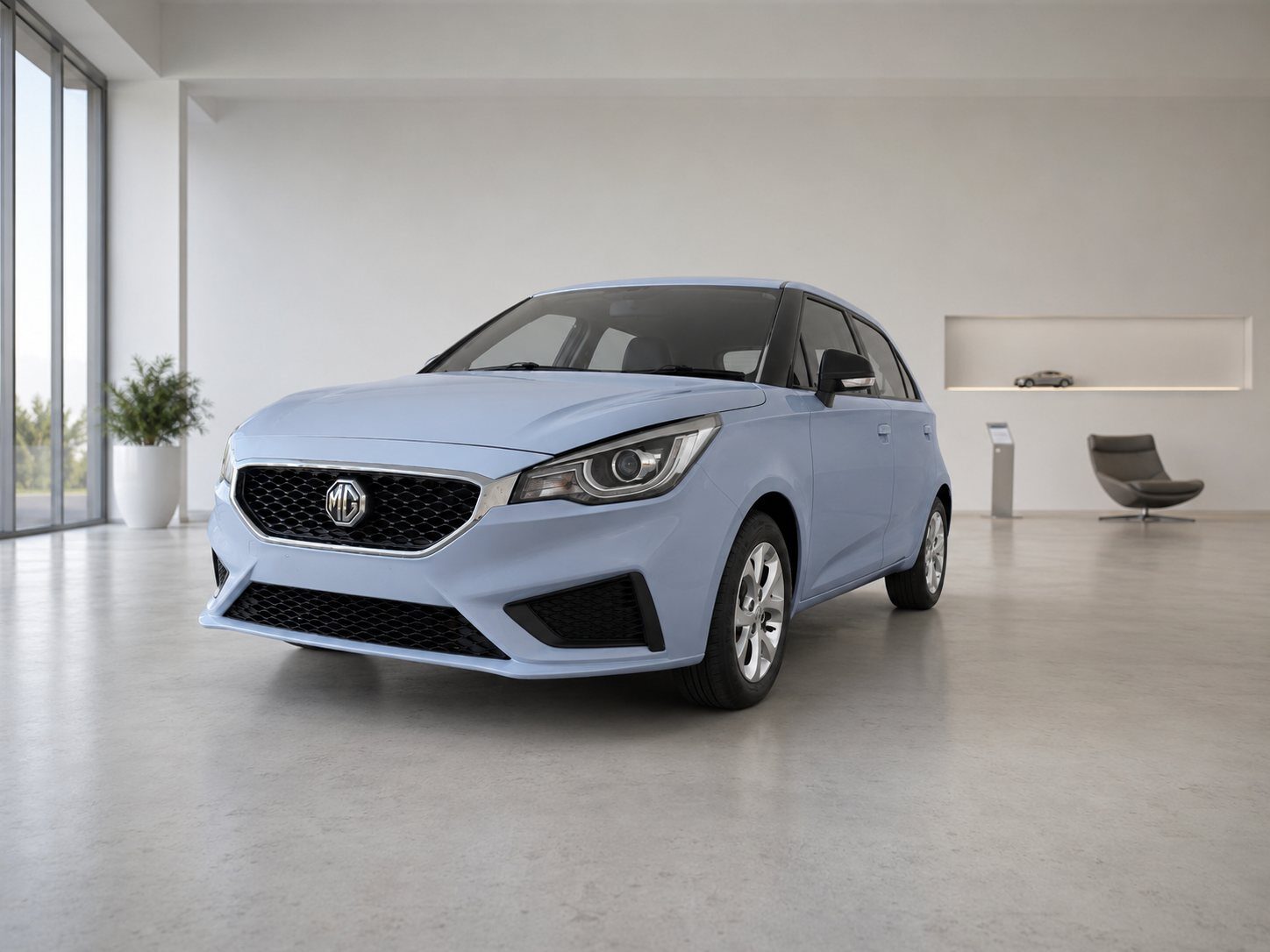 2023 MG MG-3 Hatchback Petrol Automatic blue for sale at OZ Auto Group image 1
