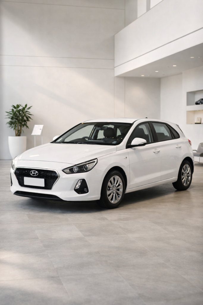 2019 Hyundai i30 Hatchback/Liftback/Notchback Petrol Automatic white for sale at OZ Auto Group image 1