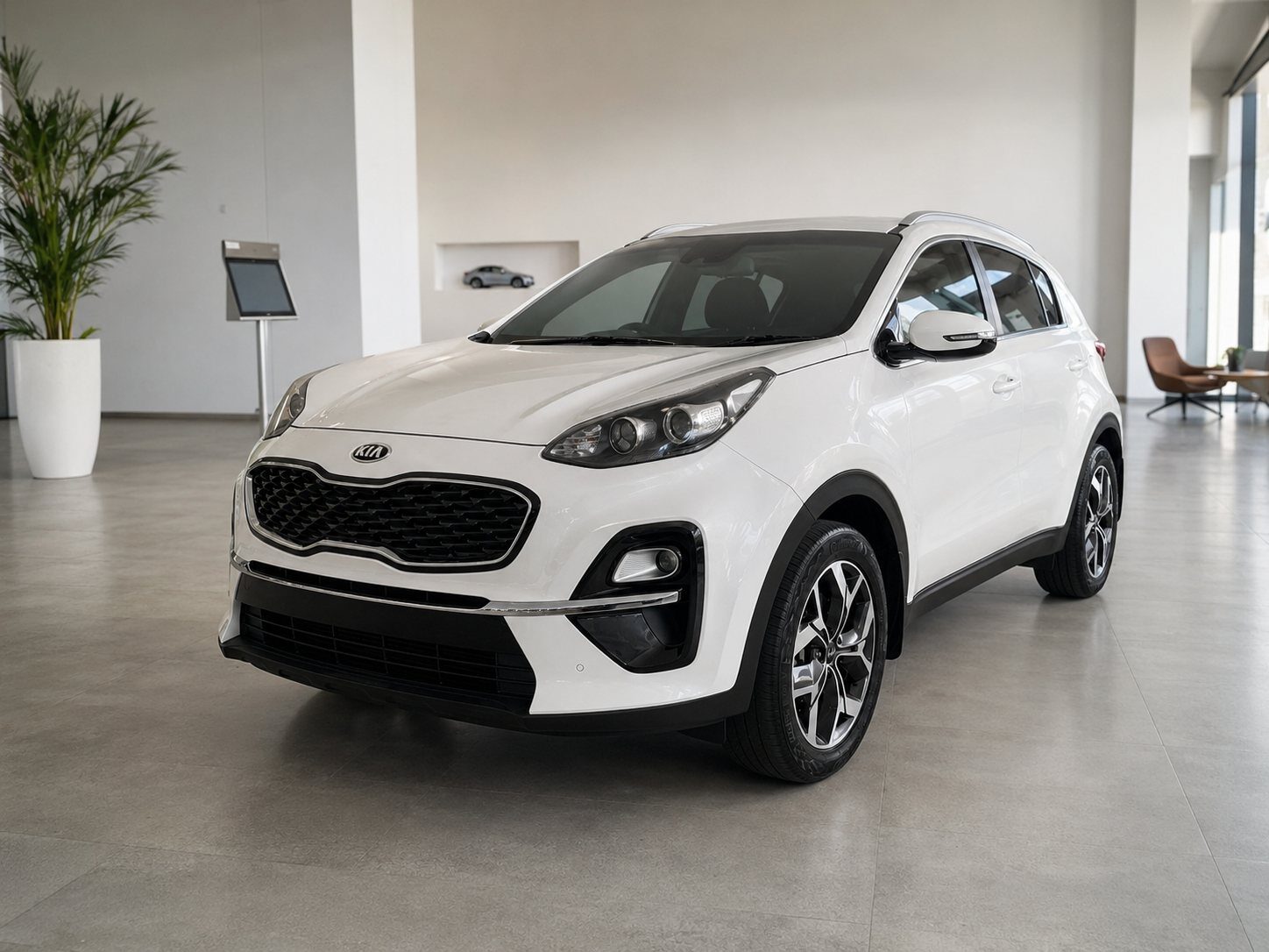 2019 Kia Sportage Wagon Petrol Automatic white for sale at OZ Auto Group image 1